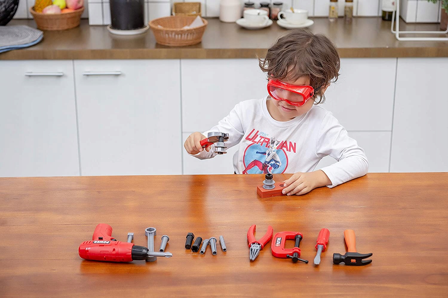 SKRZYNKA Z NARZĘDZIAMI WIERTARKA WARSZTAT WALIZKA Płeć chłopcy dziewczynki