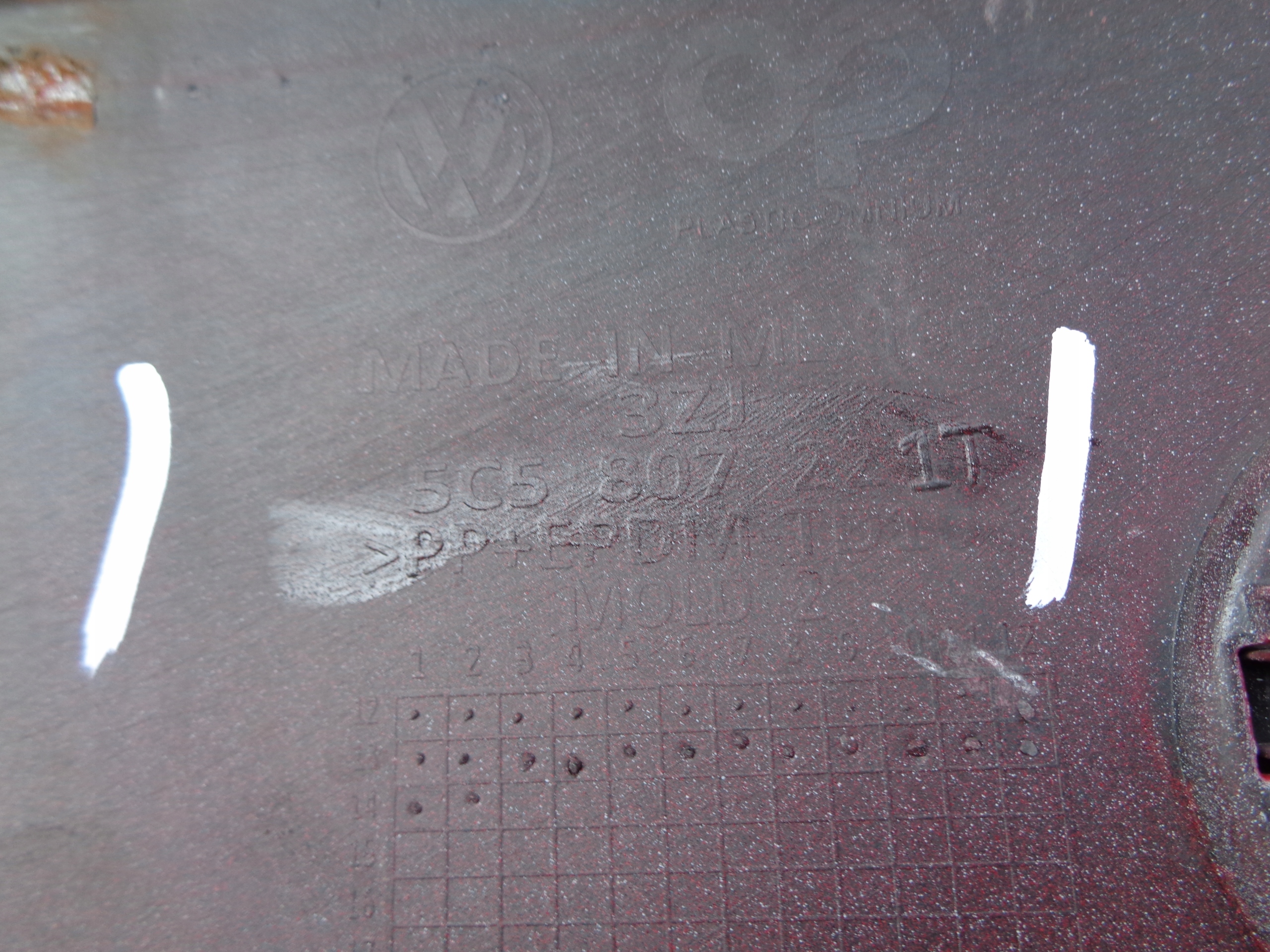 front bumper VW NEW BEETLE 5C5 11- NR 46887