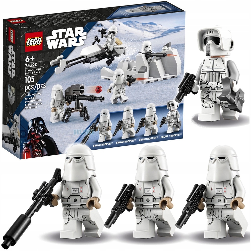 

Lego 75320 Śnieżni Szturmowcy Zestaw 4 figurki