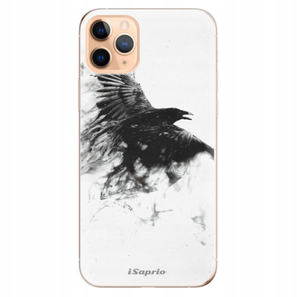 Silikonowe etui iSaprio Dark Bird 01 do iPhone 11 Pro Max