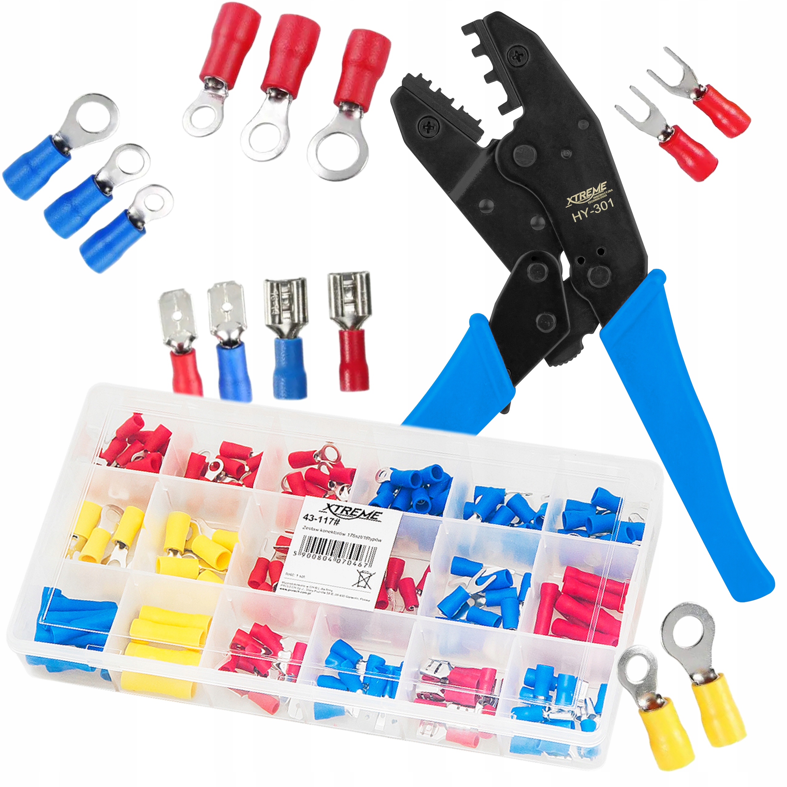 ZACISKARKA DO KONEKTORÓW IZOLOWANYCH 0,5-6MM