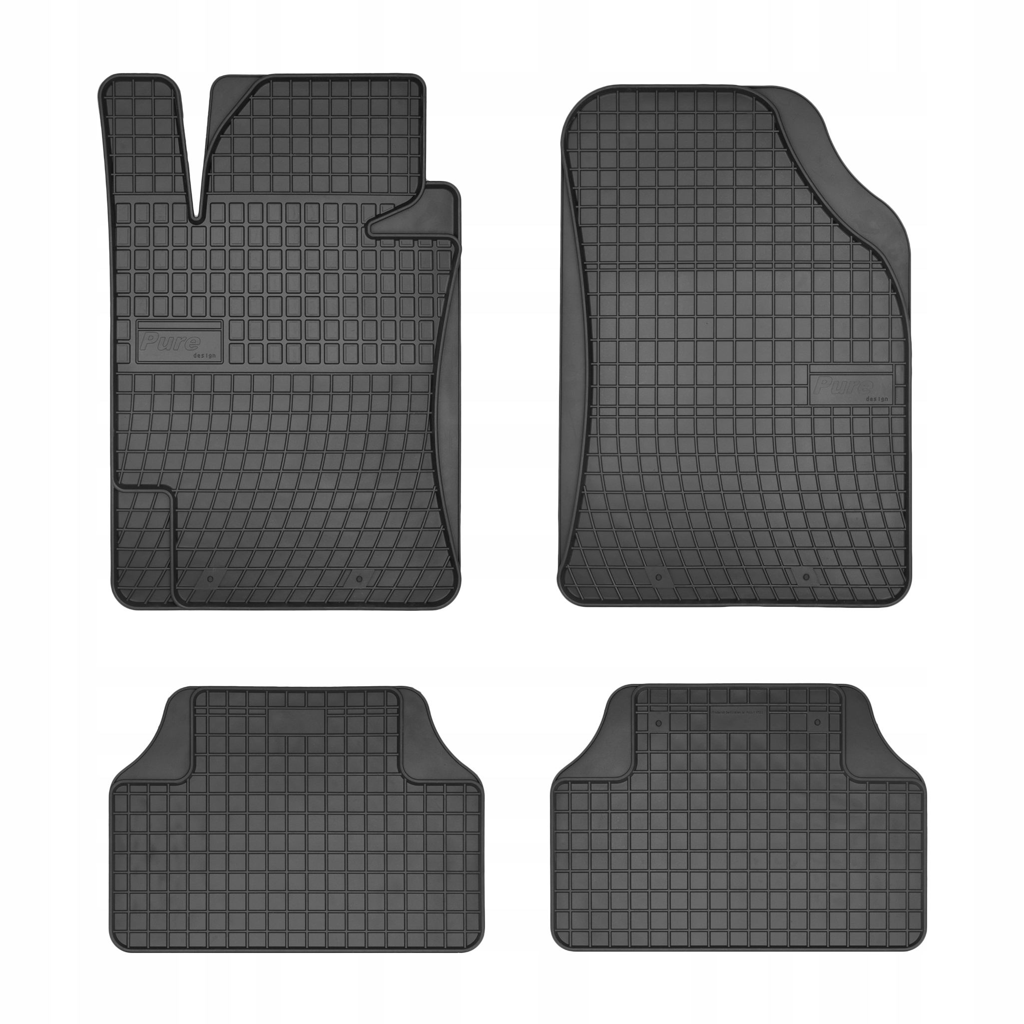 Dywaniki samochodowe Pure design uniwersalne