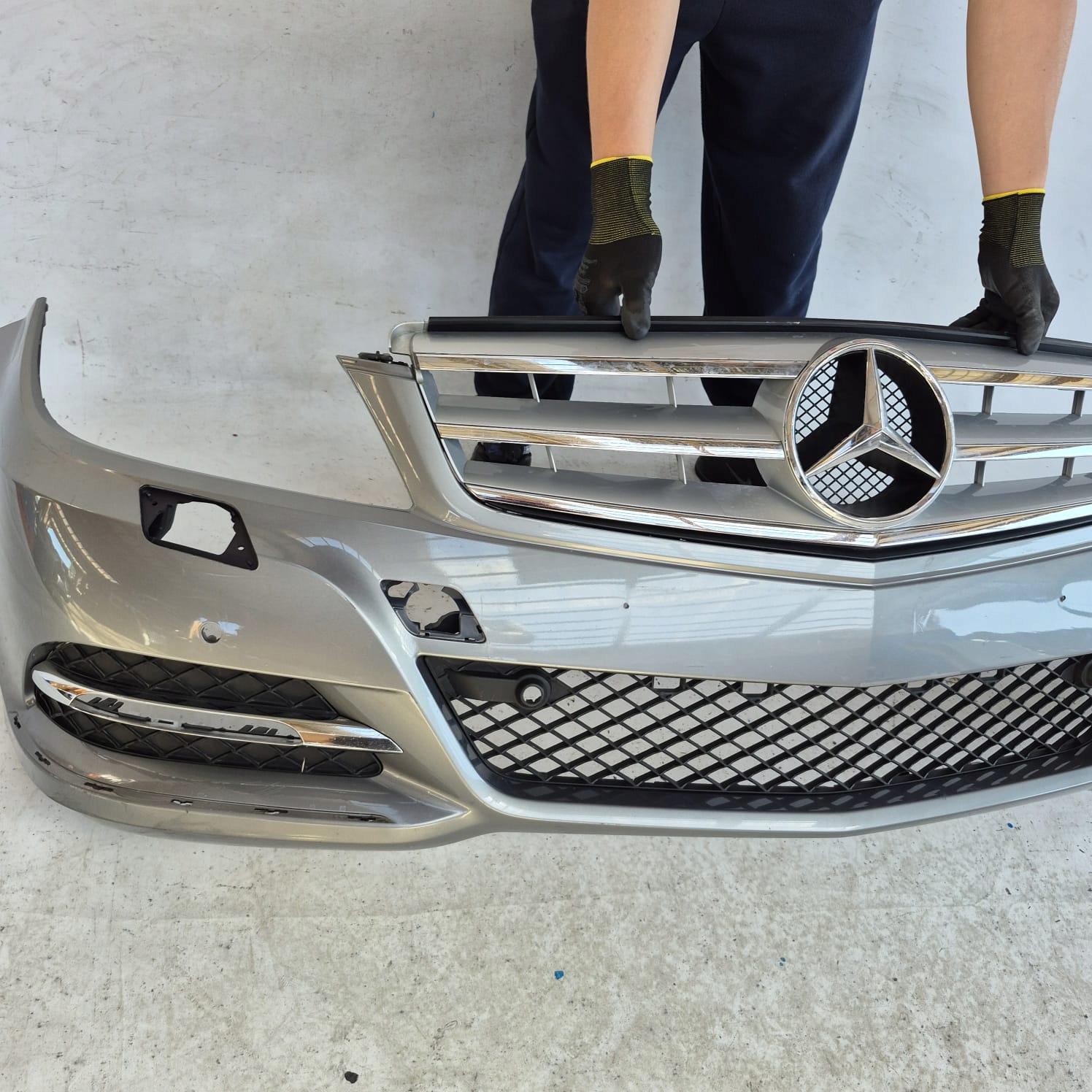 MERCEDES C KLASA W204 LIFT 11- bumper front front A2048805547