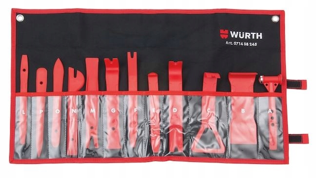 WURTH ЗНІМАЧІ ДЛЯ ОББИВКИ БРЕШКИ 12ШТ