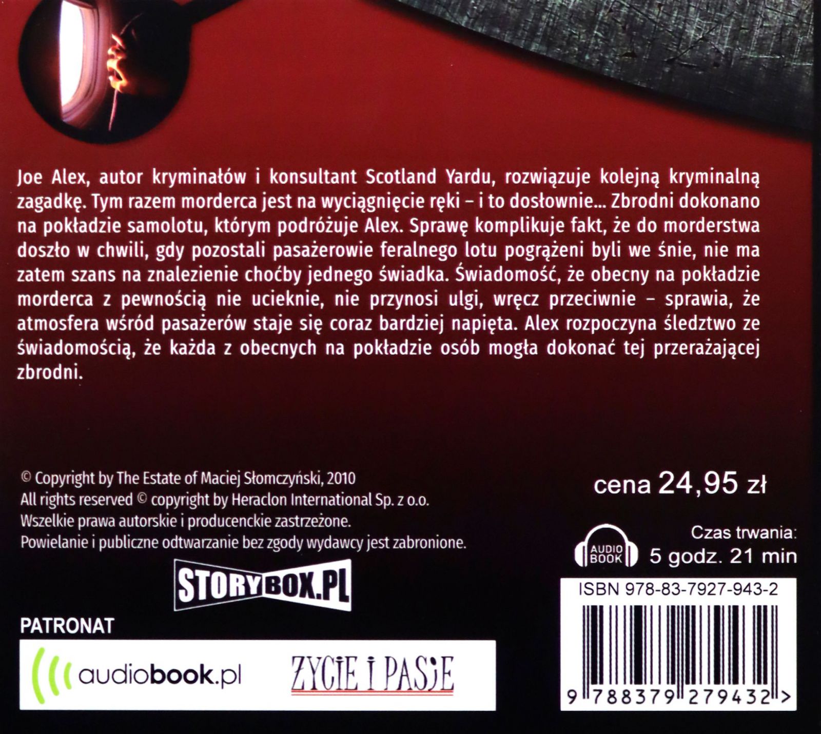 PIEKŁO JEST WE MNIE - JOE ALEX [AUDIOBOOK] Stan opakowania oryginalne