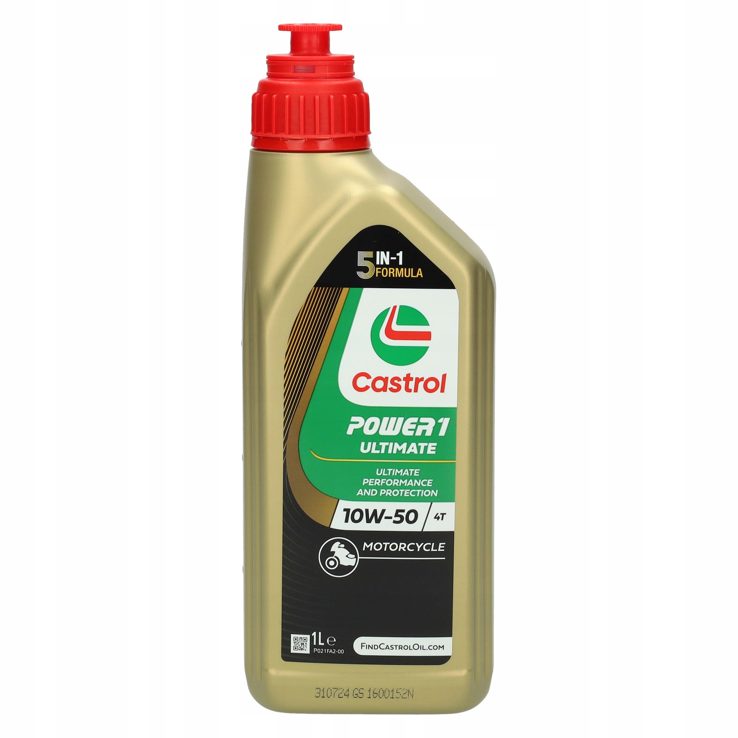 Castrol POWER1 Ultimate 4T Olej Silnikowy 10W50 1L