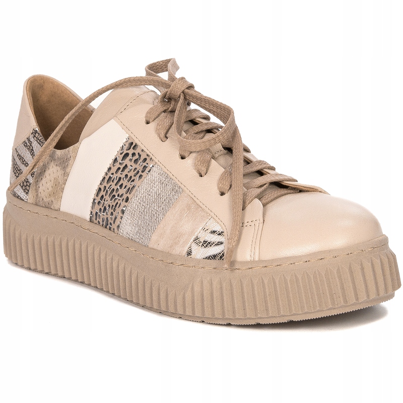 

Półbuty buty Maciejka skórzane beż 05482-04 r.39