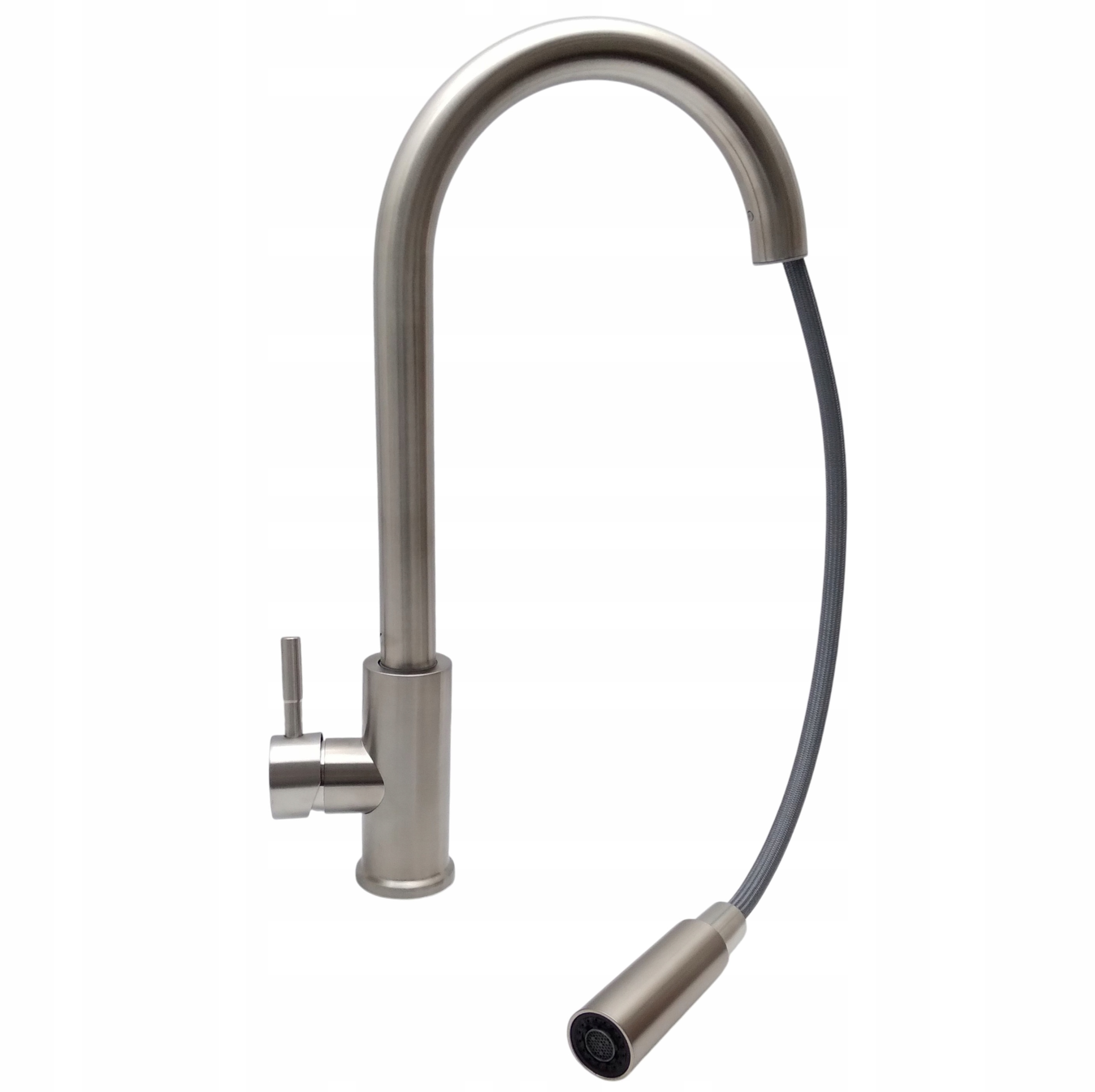 Bateria kuchenna z wyciąganą wylewką Afino inox