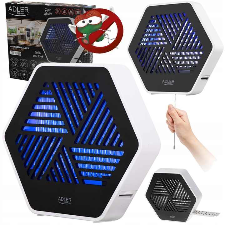 Insekticidní Lampa Proti Komárům, Mouchám, Můrám, Uv Pasti