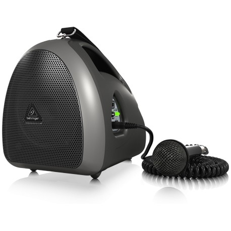 Behringer HPA40 – 40W reproduktorový systém s mikrofonem a vestavěnou baterií