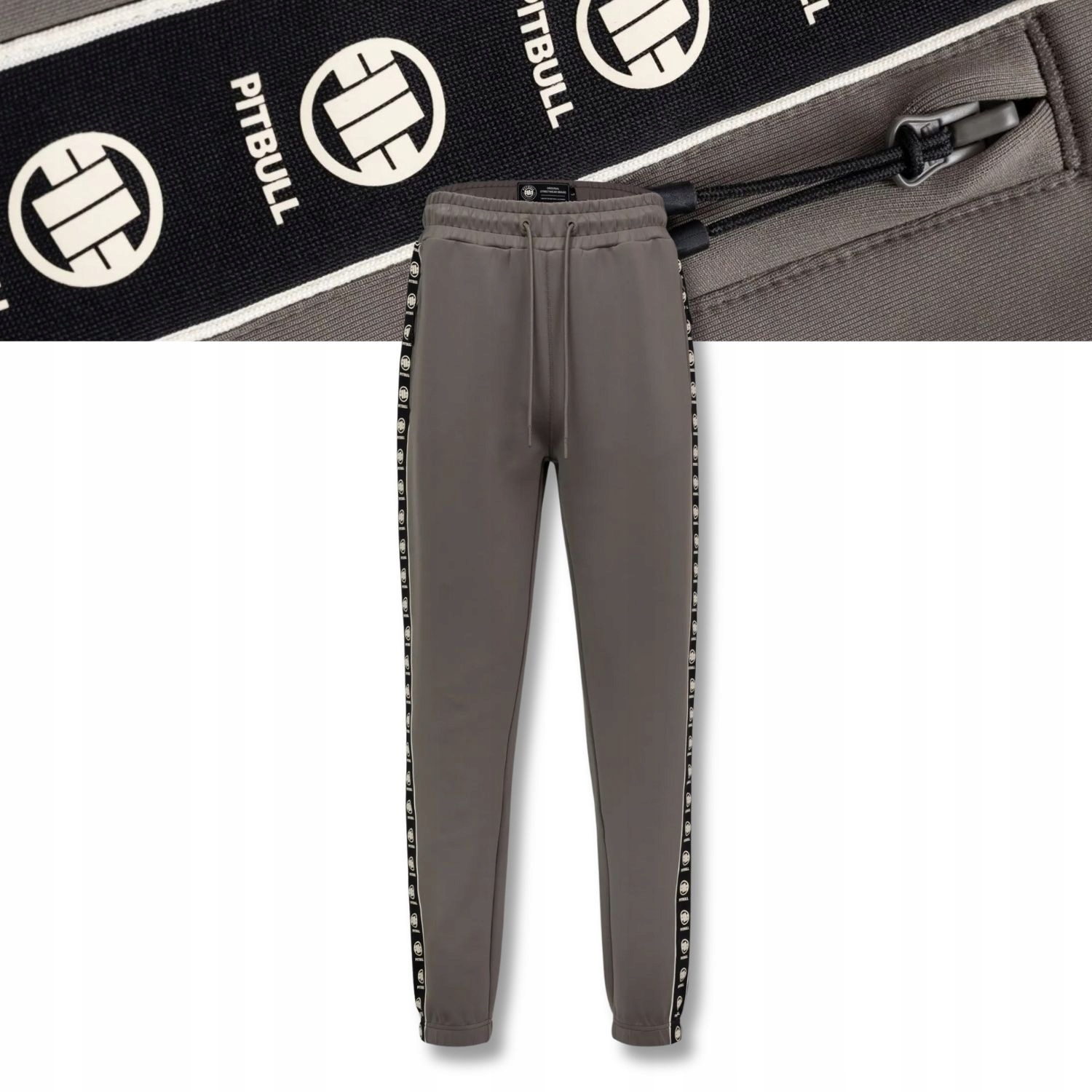 Pánské teplákové kalhoty Pitbull Oldschool Powers s pravidelným pohodlným střih 3XL
