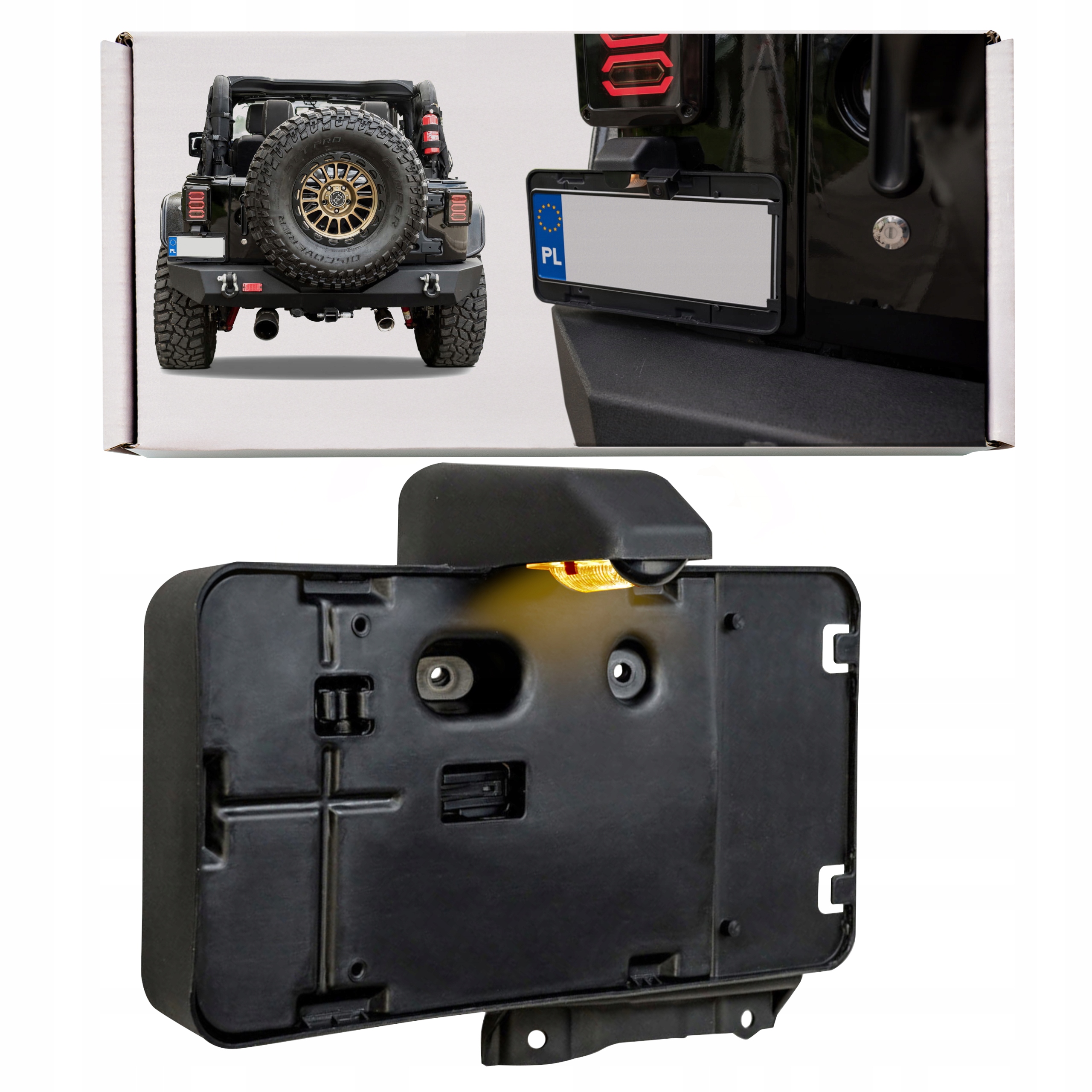 Jeep Wrangler Jk Usa Upevnenie Zadnej Registračnej Tabuľky 68064720AA