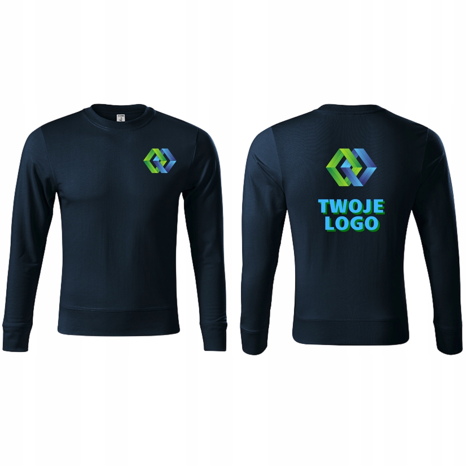 

Bluza robocza Malfini z nadrukiem logo firmy