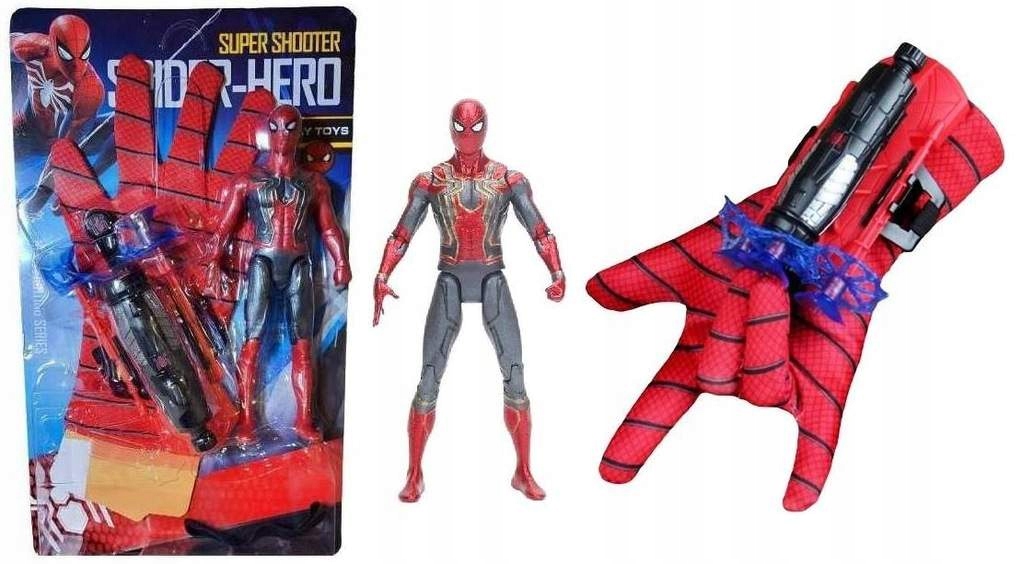 

Rękawica Wyrzutnia Strzałki Plus Figurka Spiderman