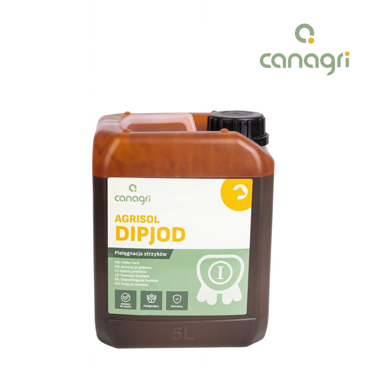 Přípravek Na Diping Agrisol Dipjod Pro Dobytek 72 10 kg Canagri