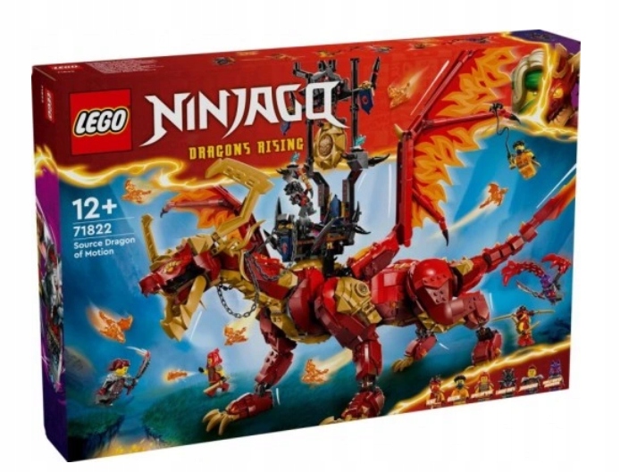 Lego 71822 Ninjago Dračice Zdroje Pohybu