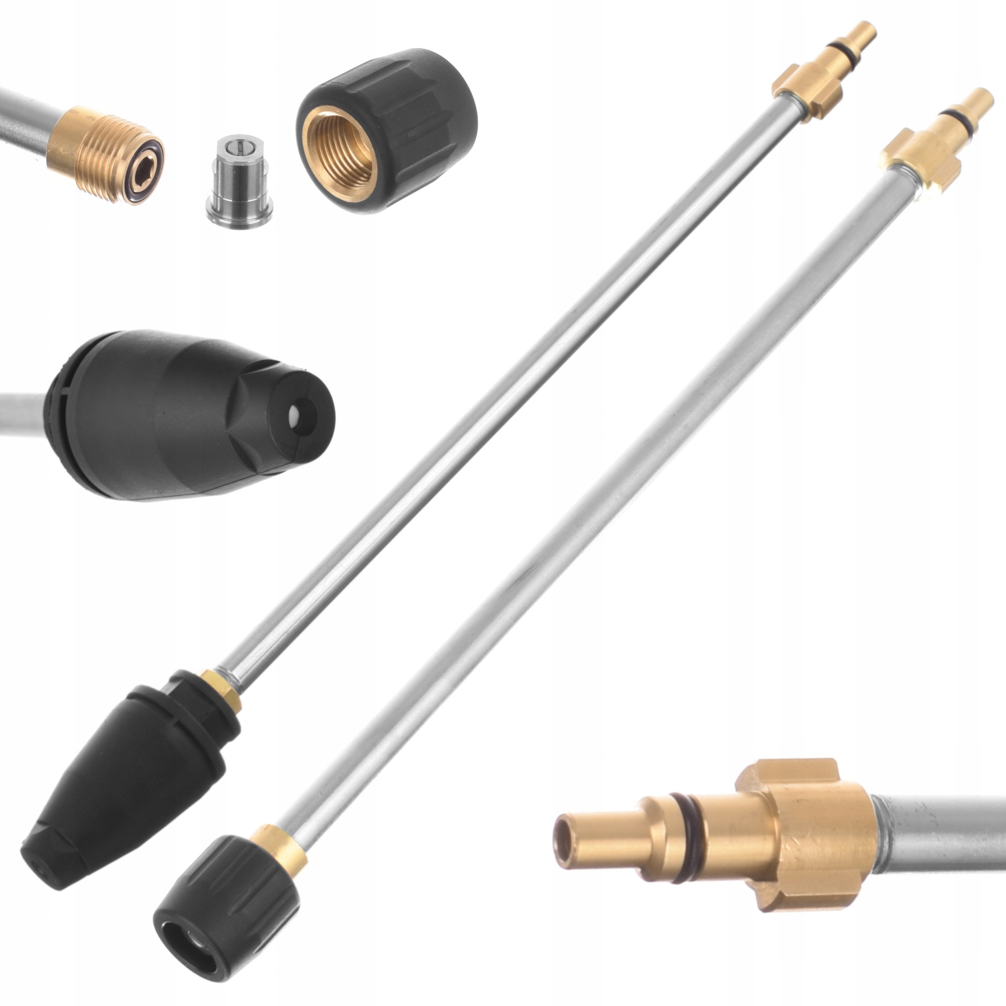 Komplet Lanca Dysza Płaska Rotacyjna Turbodysza do myjki Lavor Parkside