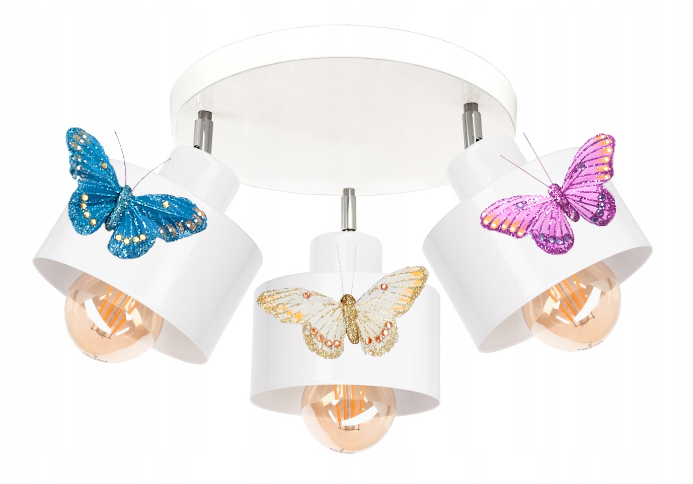 

Lampa Sufitowa Wisząca Loft Motylek Na Przegubach