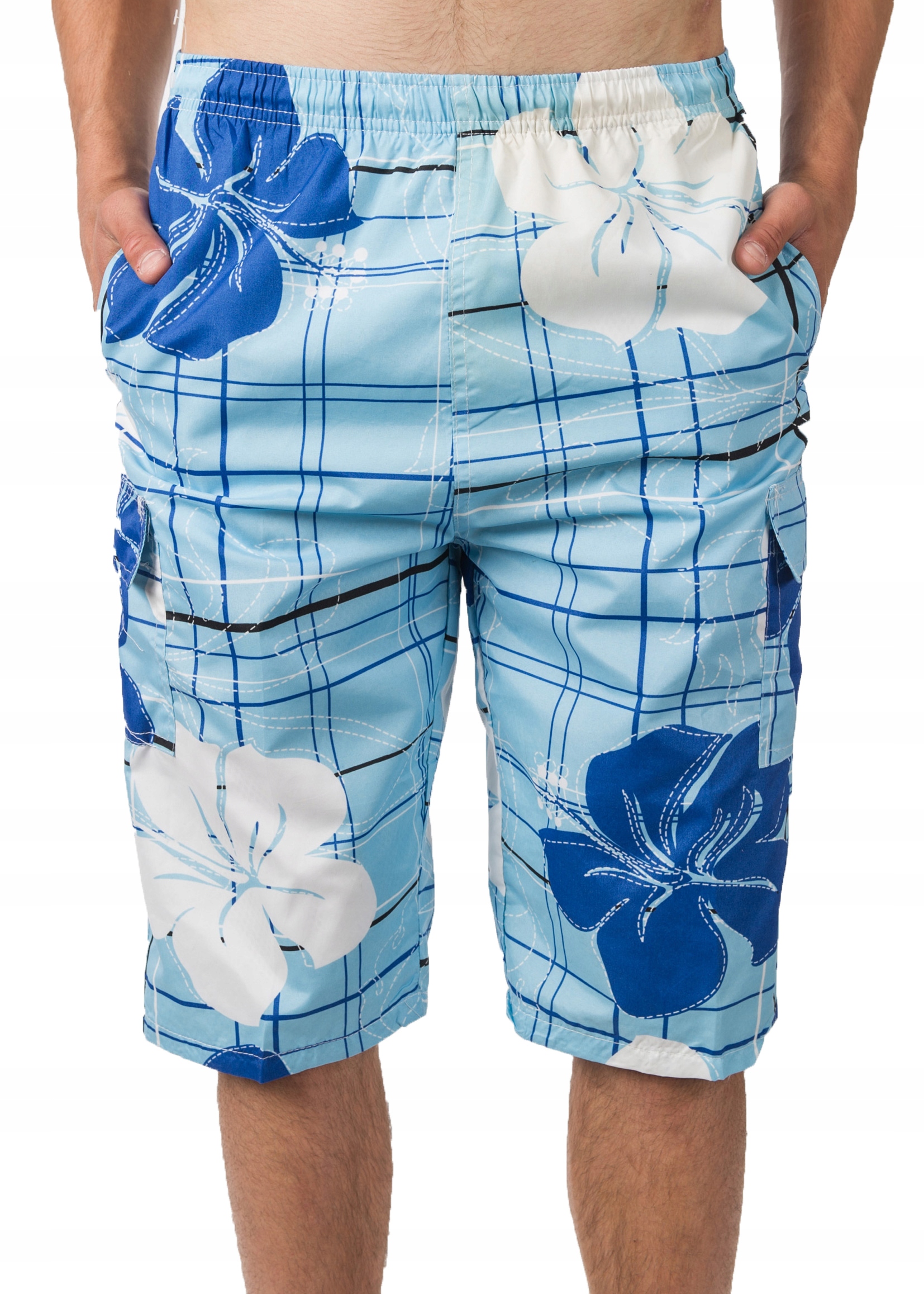 

Spodenki Kąpielowe Plażowe Szorty Męskie 9913-3 XL