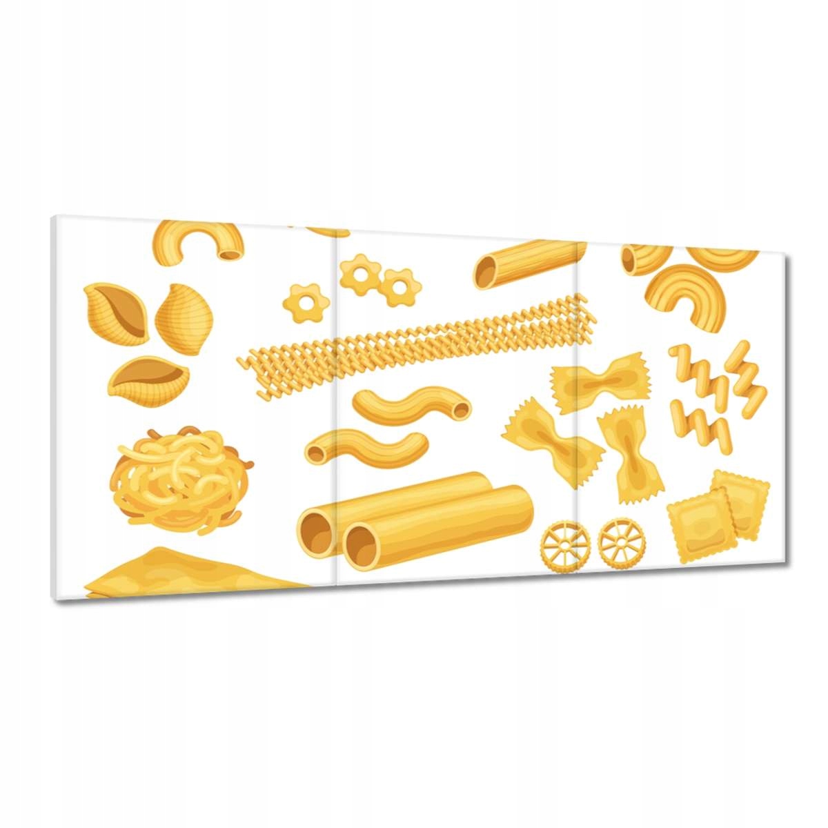 Obrazy 180x90 Ravioli s vrtákmi Penne