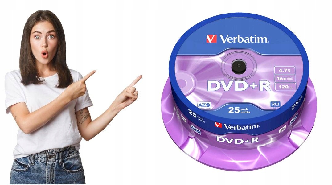 Dvd+r Verbatim [25] Cake