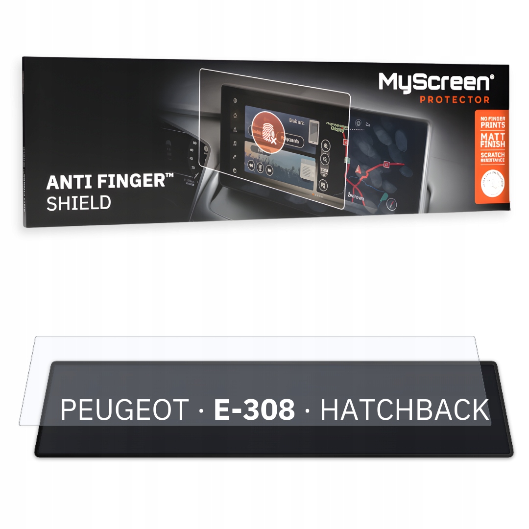 Fólie pro Peugeot e-308 Allure Hatchback 2021 Control Panel