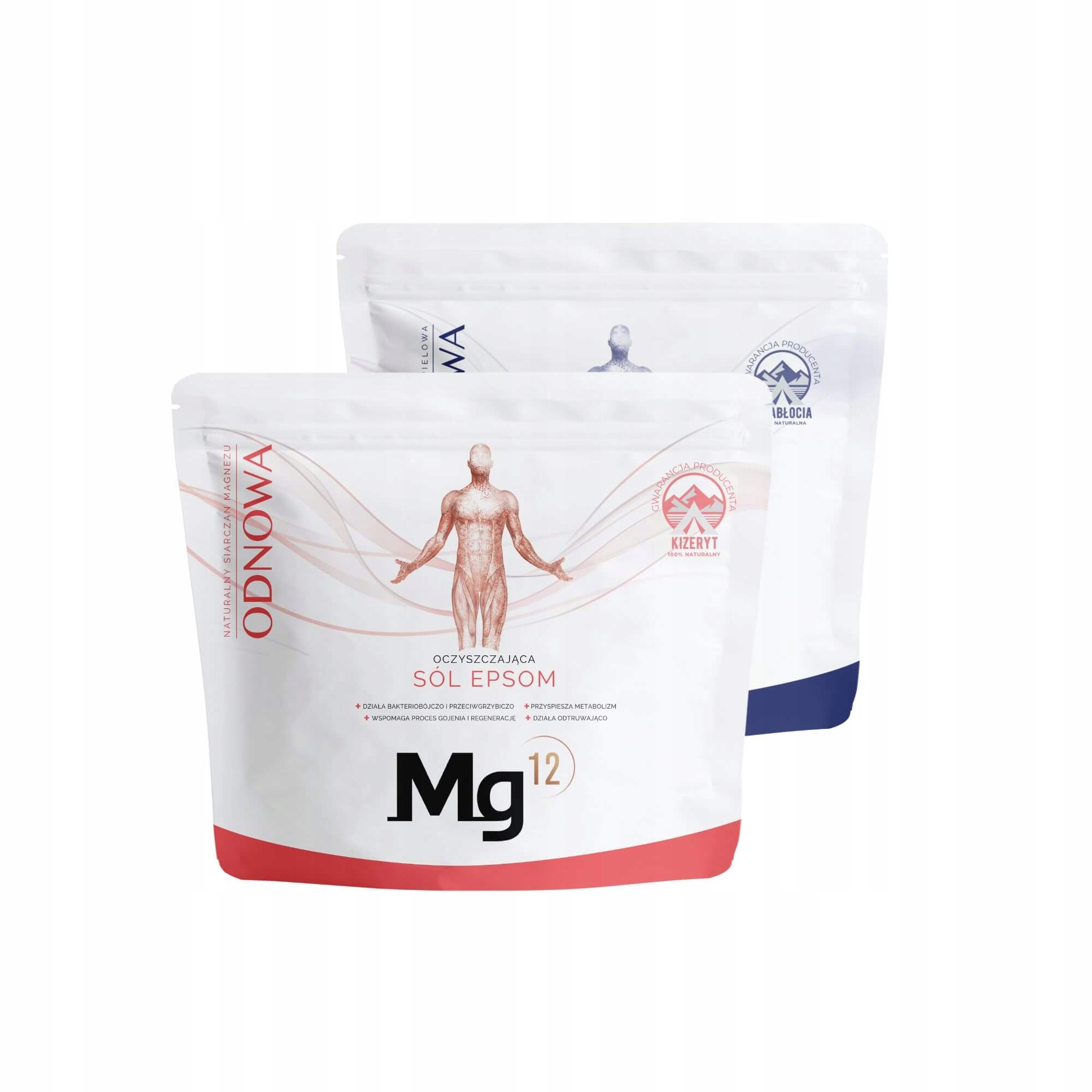 Sól Epsom Mg12 4 kg Sól jodowo-bromowa 4kg do kąpieli regeneracji inhalacji