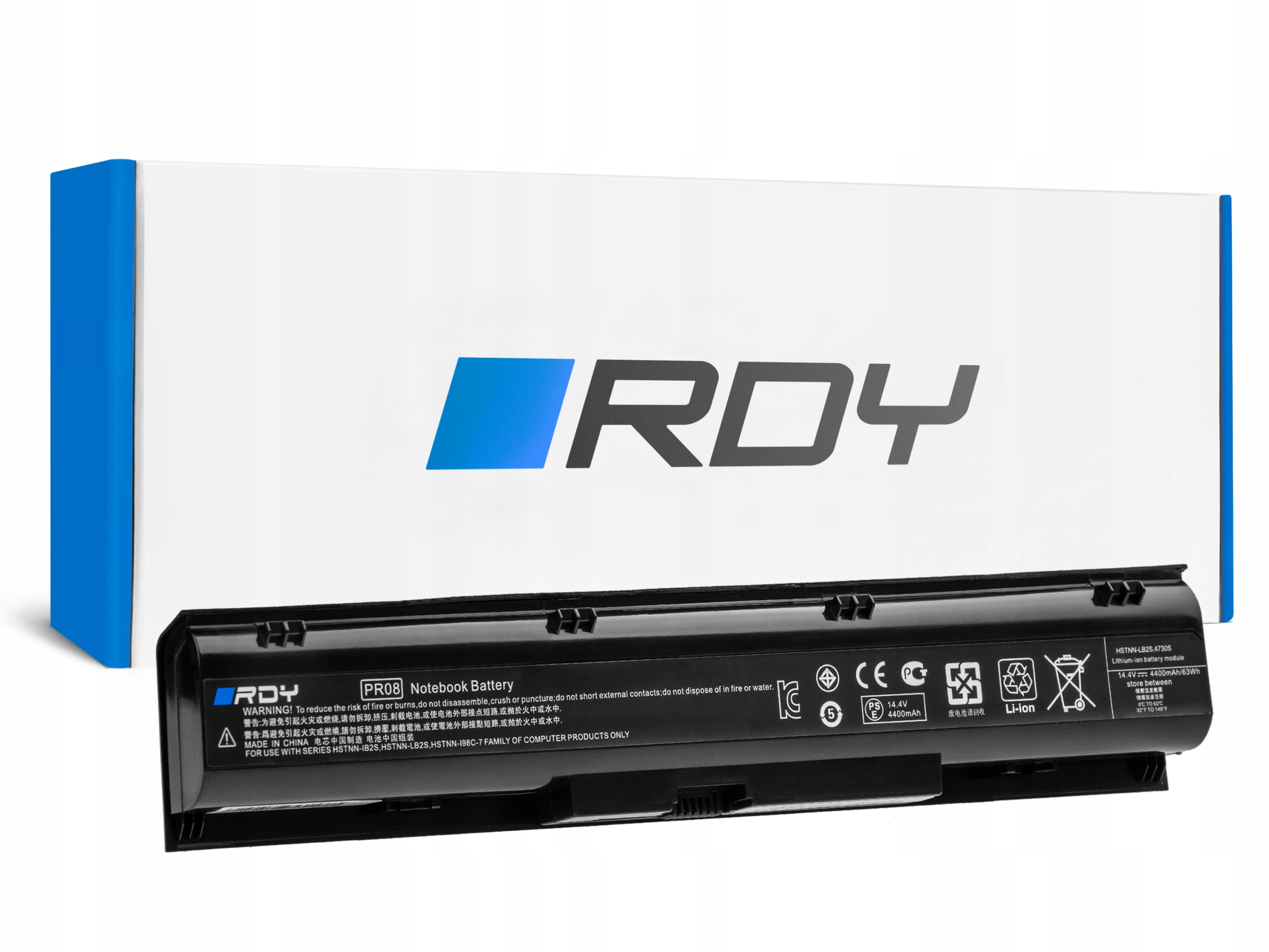 Bateria QK647AA HSTNN-IB2S HSTNN-IB25 QK647UT PR08073 do Hp ProBook