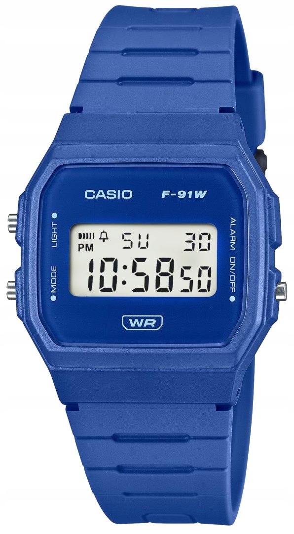 Digitální hodinky Casio Unisex F-91WB-2A1EF Vodotěsné Box