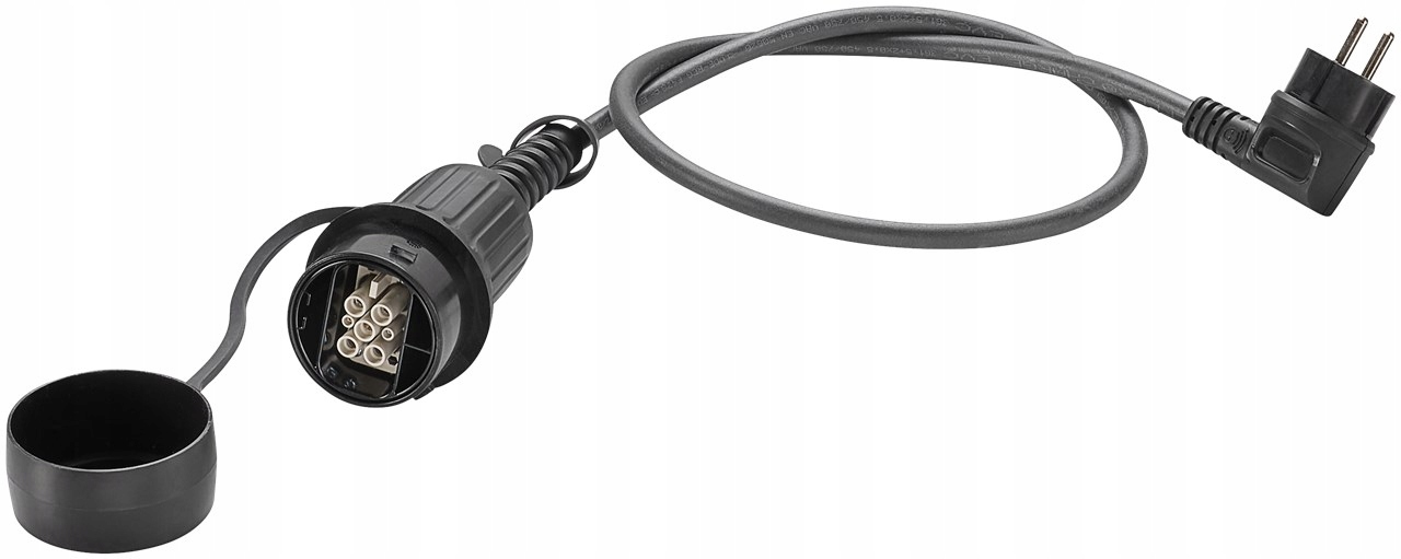 Adaptér na nabíjanie elektrikárov Ev Phev Bev Ac konektor 2,3 kW 230V 10A Lapp