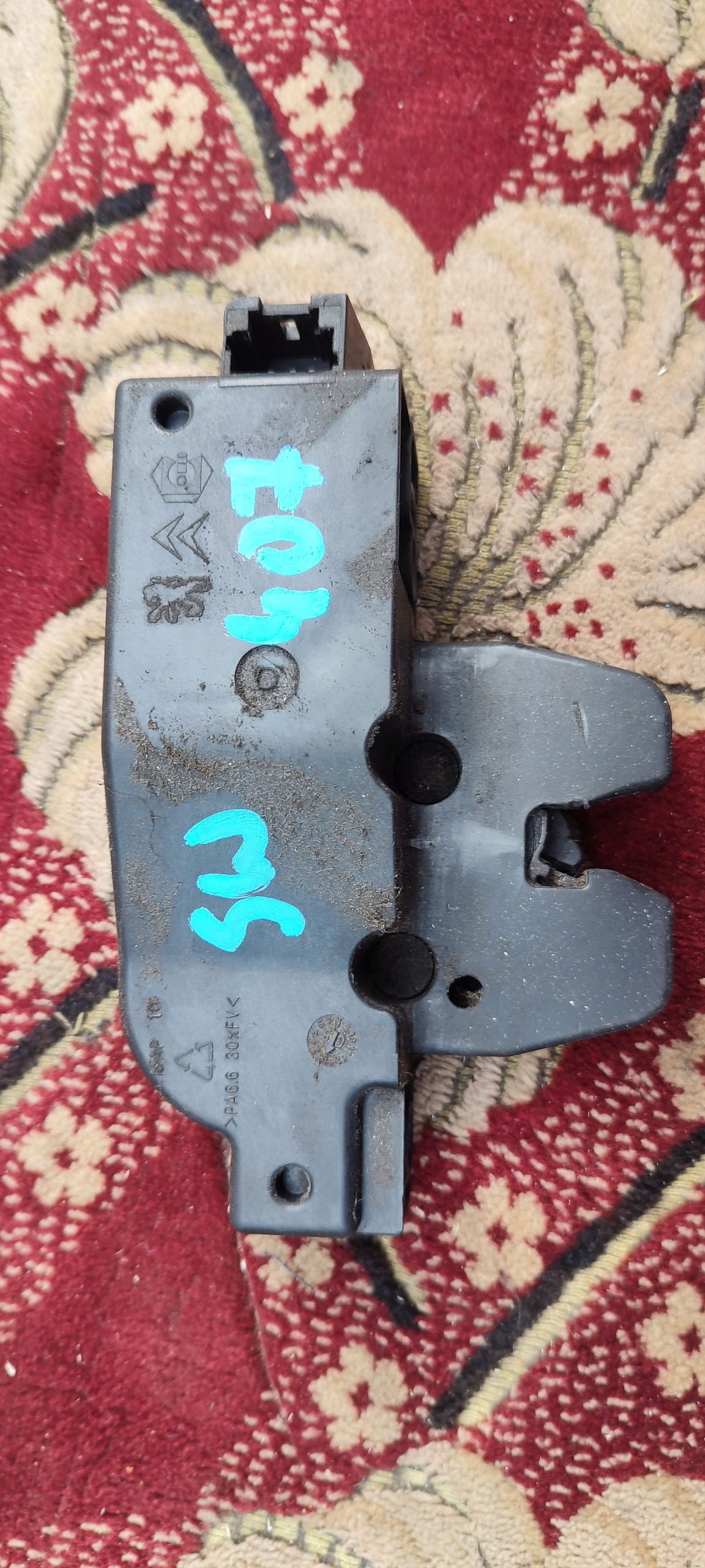 lock bonnet boot peugeot 407SW