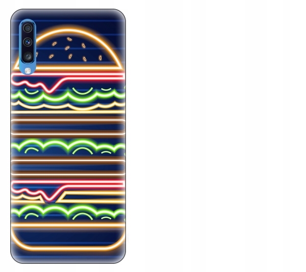 

Etui pokrowiec Samsung Galaxy A70 Neon burger