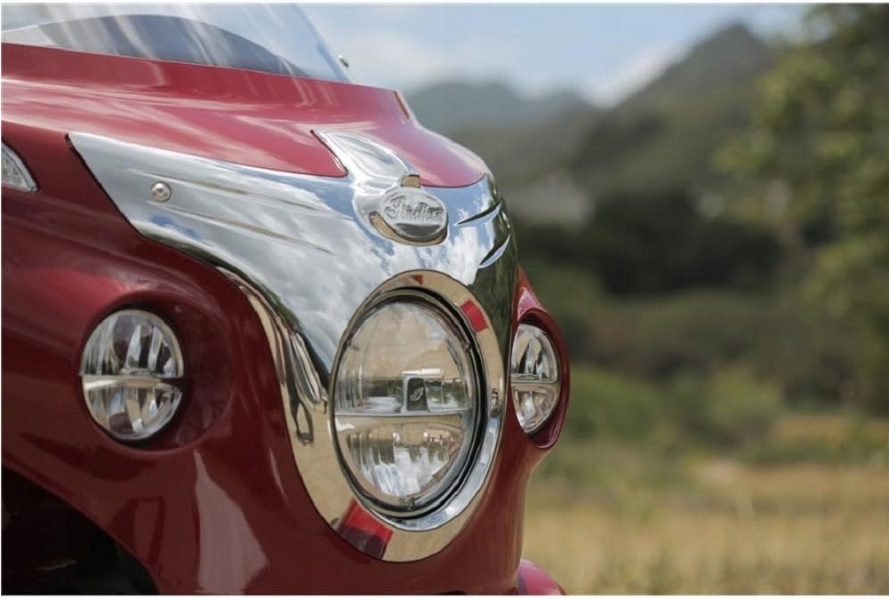 Predný reflektor Led lampa Pathfinder Indian Chief Springfield Roadmaster