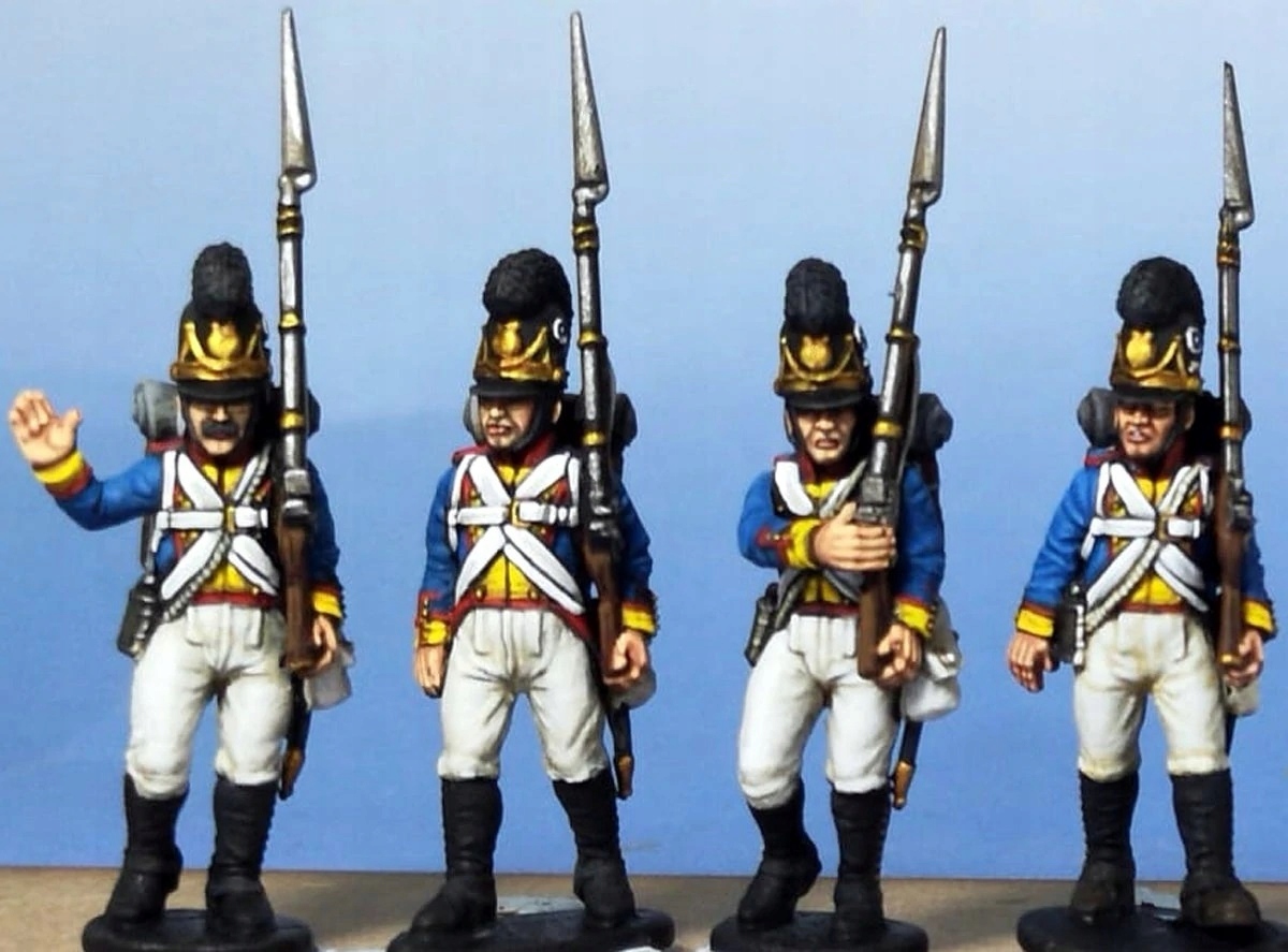 Napoleonic Wars Bavarian Infantry Język instrukcji angielska
