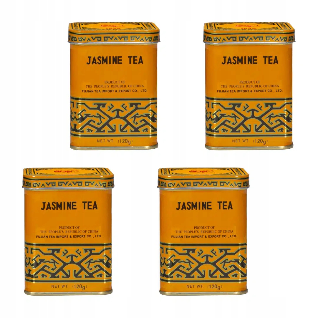 Levně Sada jasmínových čajů tradiční z provincie Fujian 4x120 g