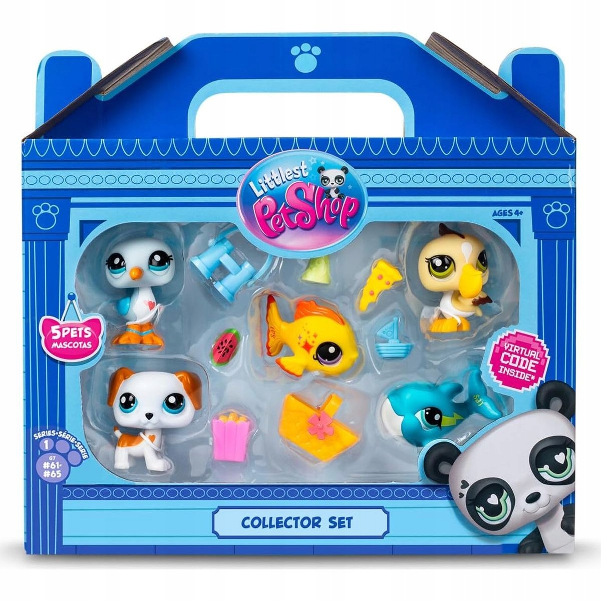 Littlest Pet Shop 5 figurek Plaża Baterie NE