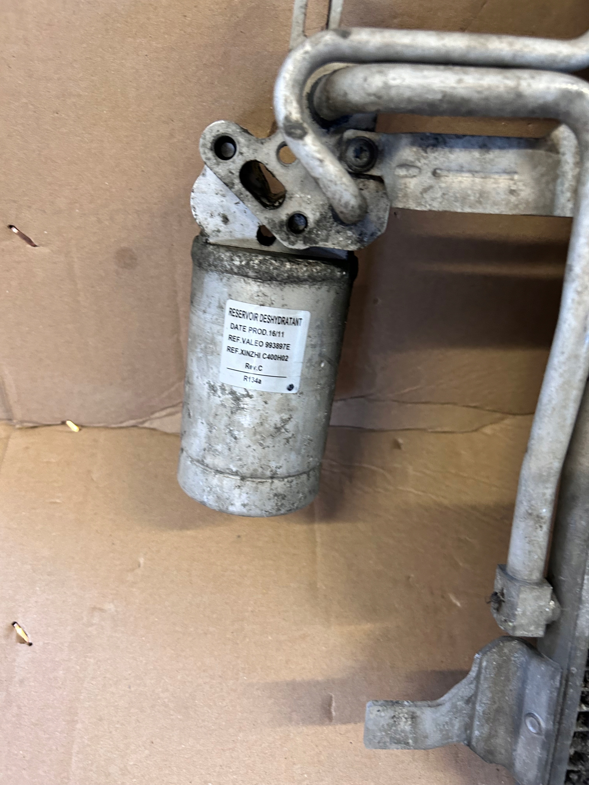 radiator capacitor, KLIMY VOLVO