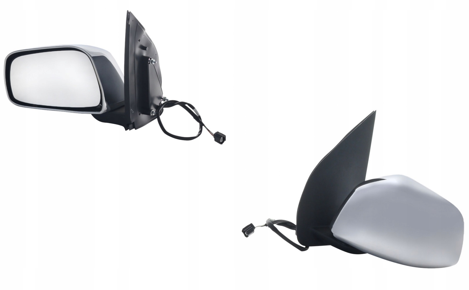 Vnější Zrcátko Elektrické Chromové Navara Frontiera Pathfinder Levé