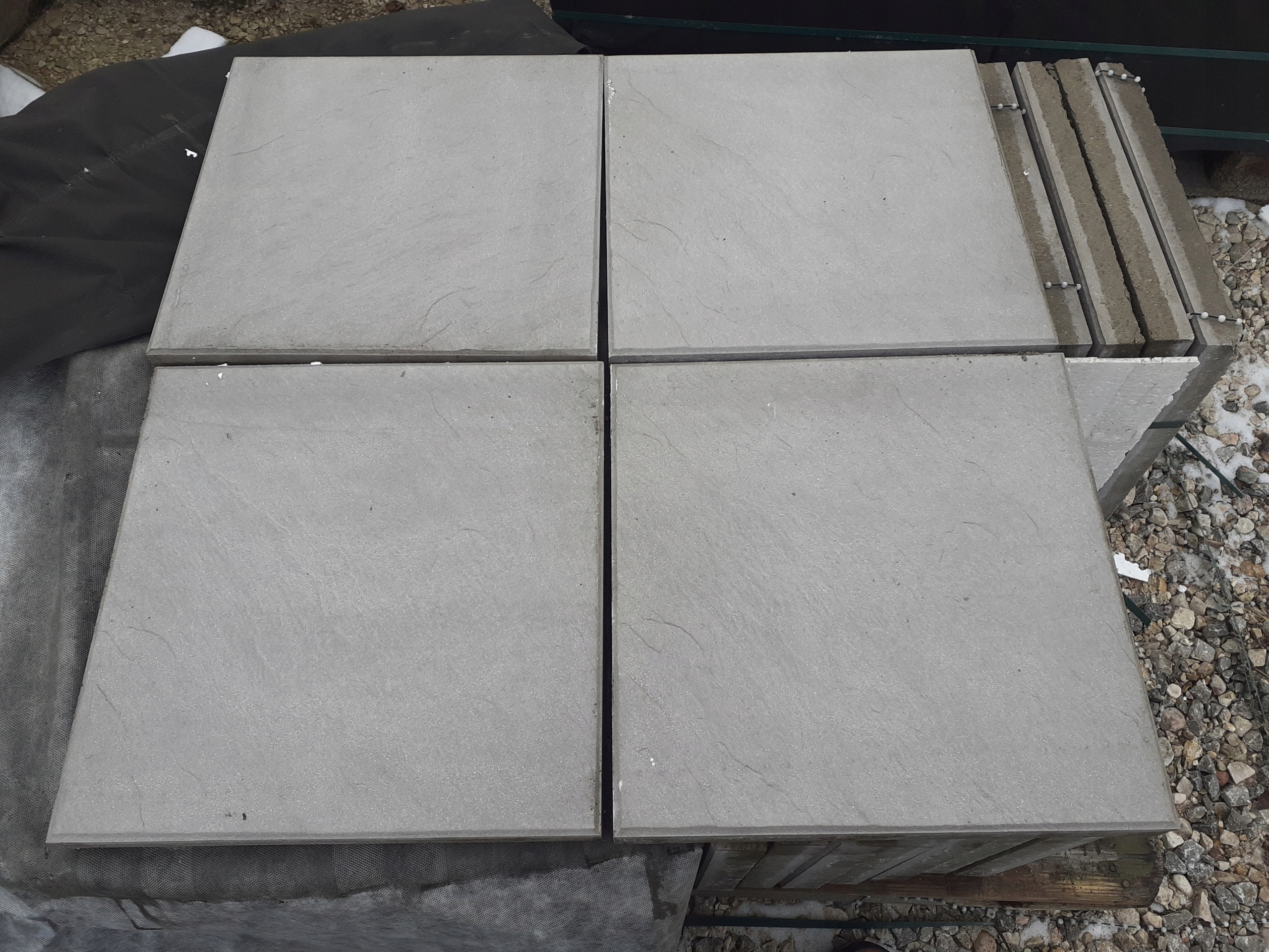 Płyta Tierra 40x40 Jasnoszary Libet Wyprzedaż