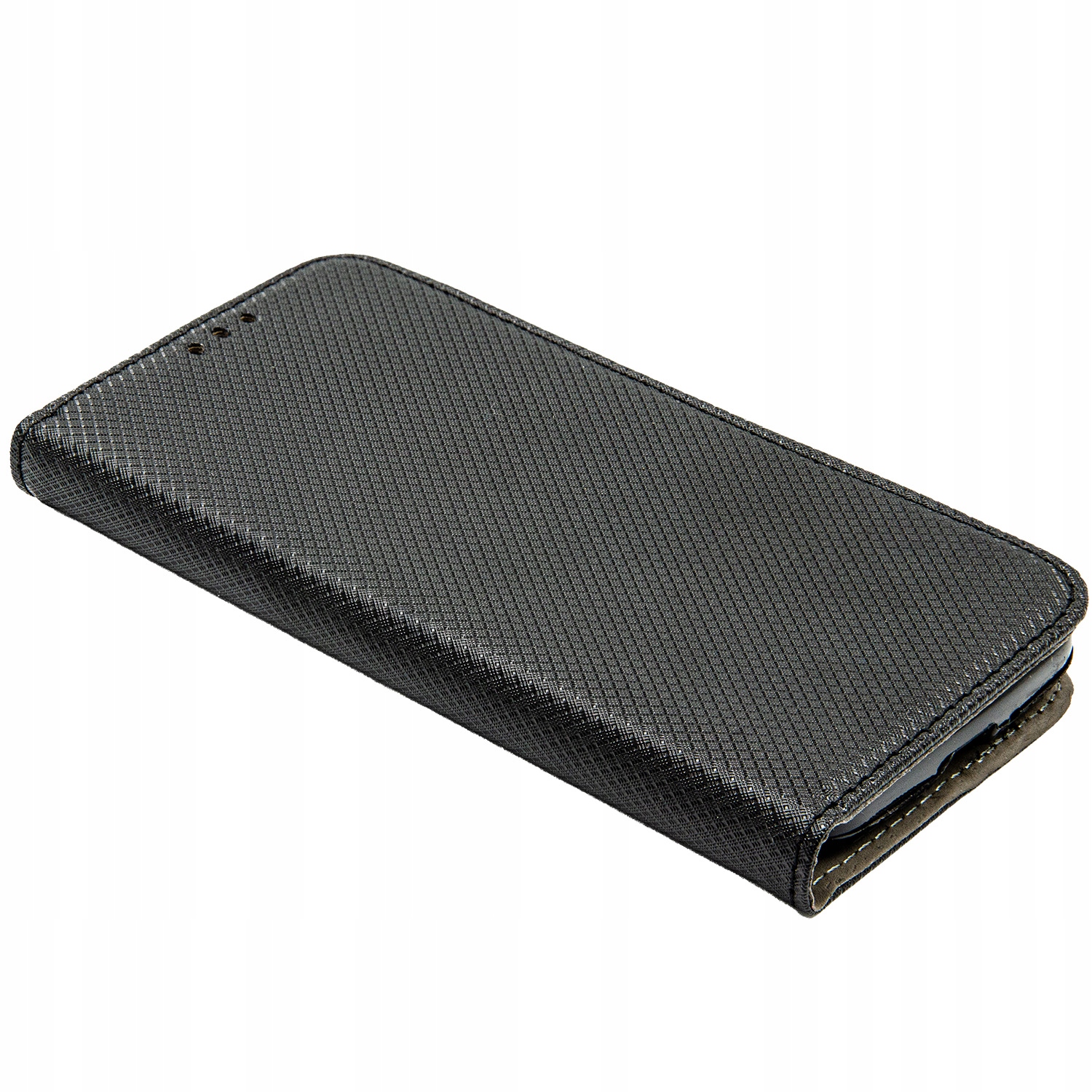 ETUI Z KLAPKĄ DO XIAOMI REDMI 9C CZARNE ZAMYKANE MAGNETYCZNE KABURA FUTERAŁ Typ etui z klapką