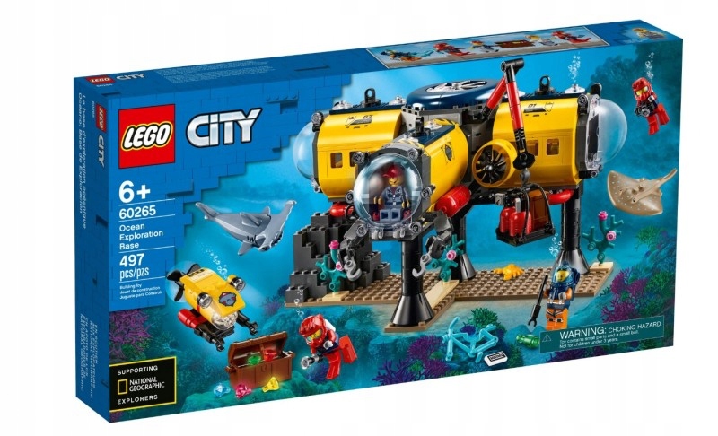 Lego 60265 City Základna výzkumníků oceánu