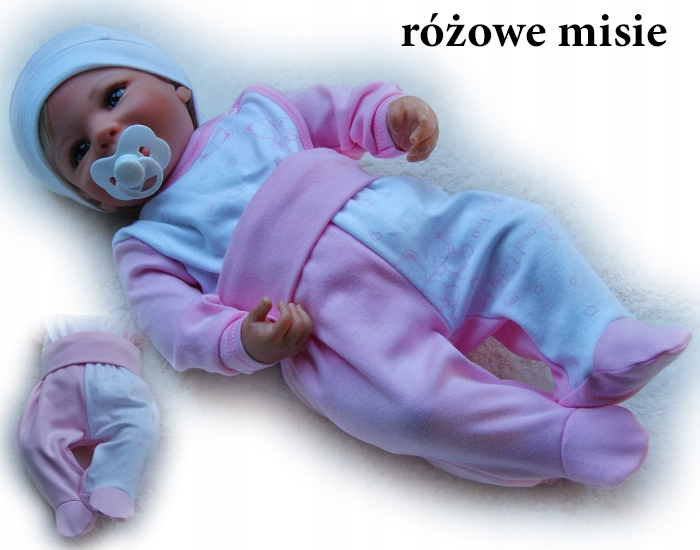 

Półśpioszki śpioszki 68 ze stopką bawełniane
