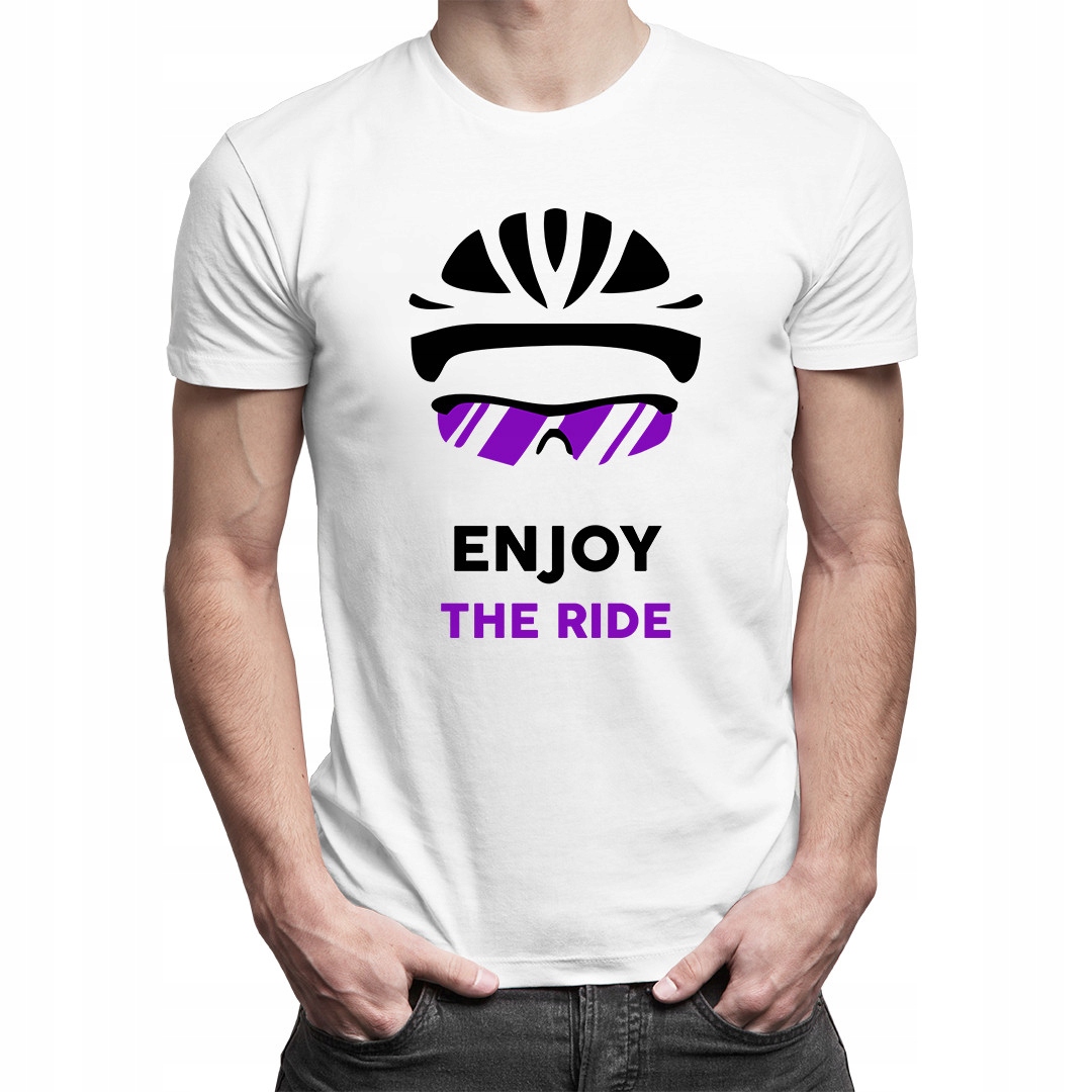 

Enjoy the ride - koszulka z nadrukiem dla niego