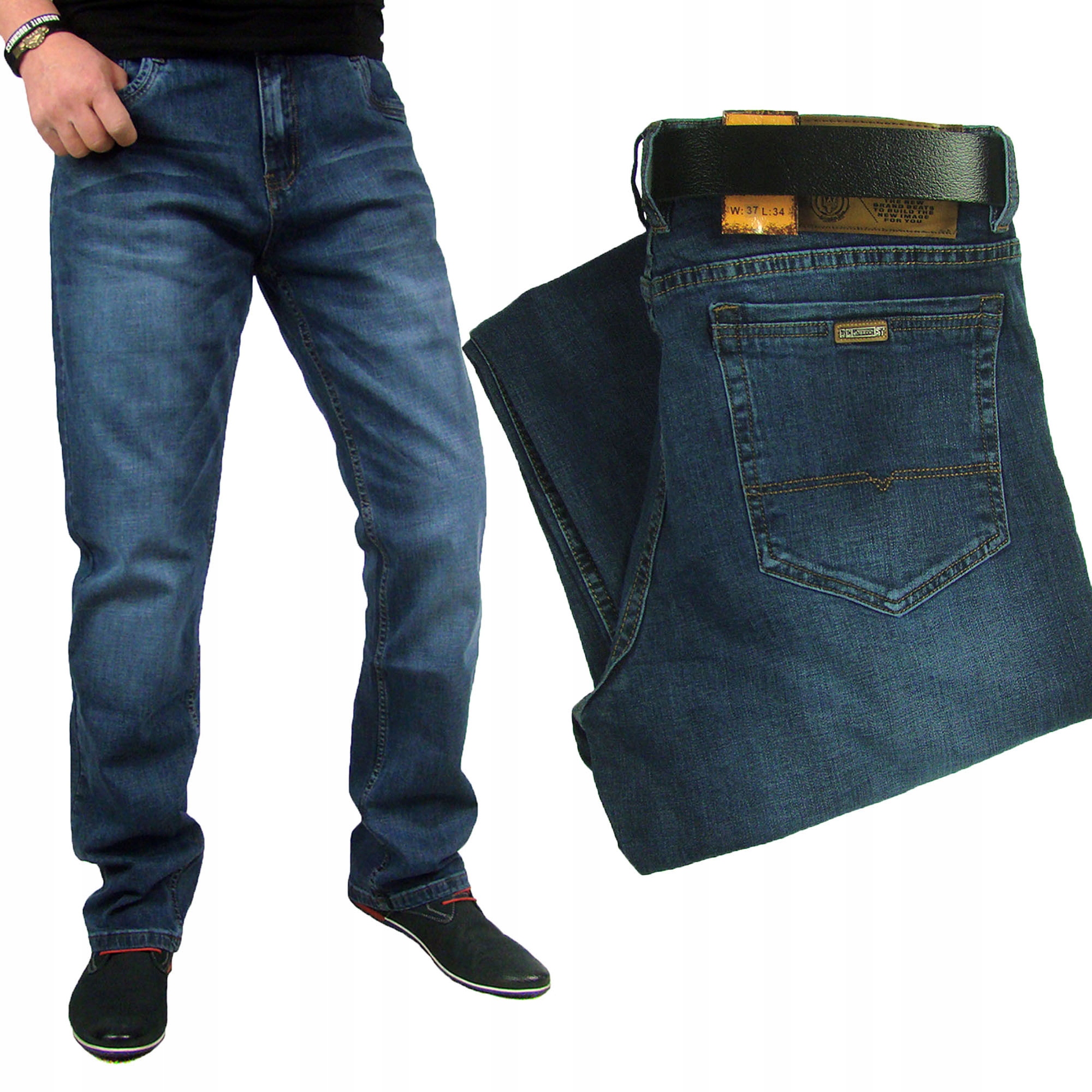 

Jeans Regular Classic pas 110cm Virsac 39/34 -919