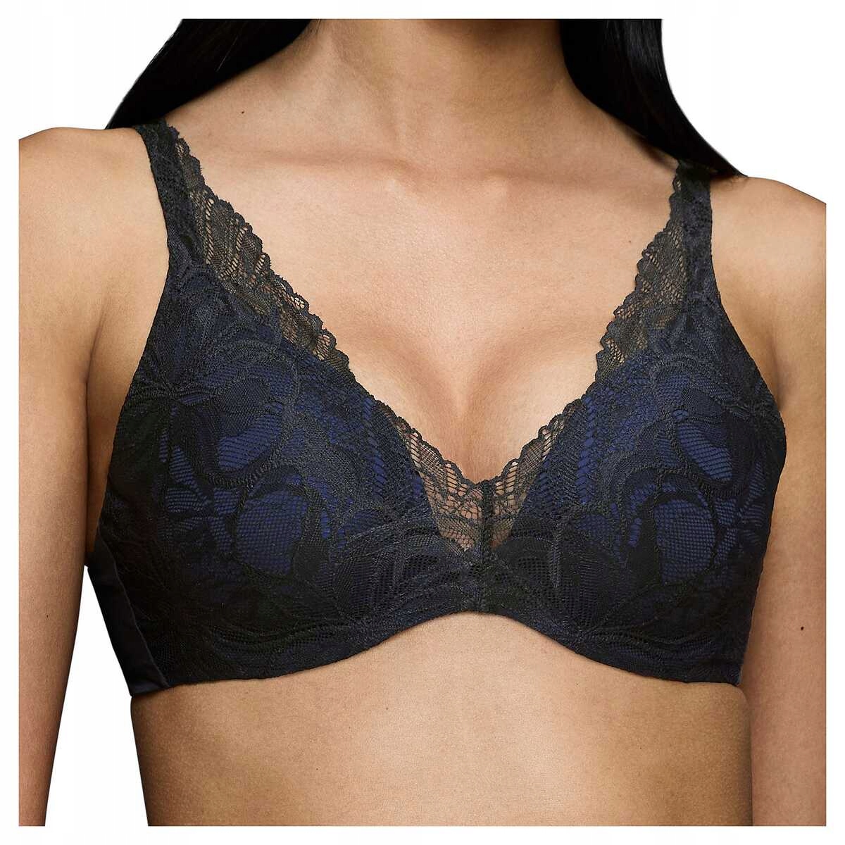 Triumph Podprsenka vyztužená krajkou Body Make-up Illusion černá 70E