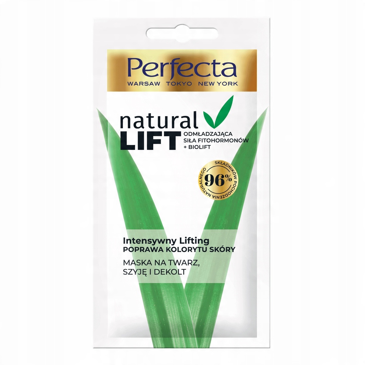 

Perfecta Natural Lift Maska Na Twarz Szyję Dekolt