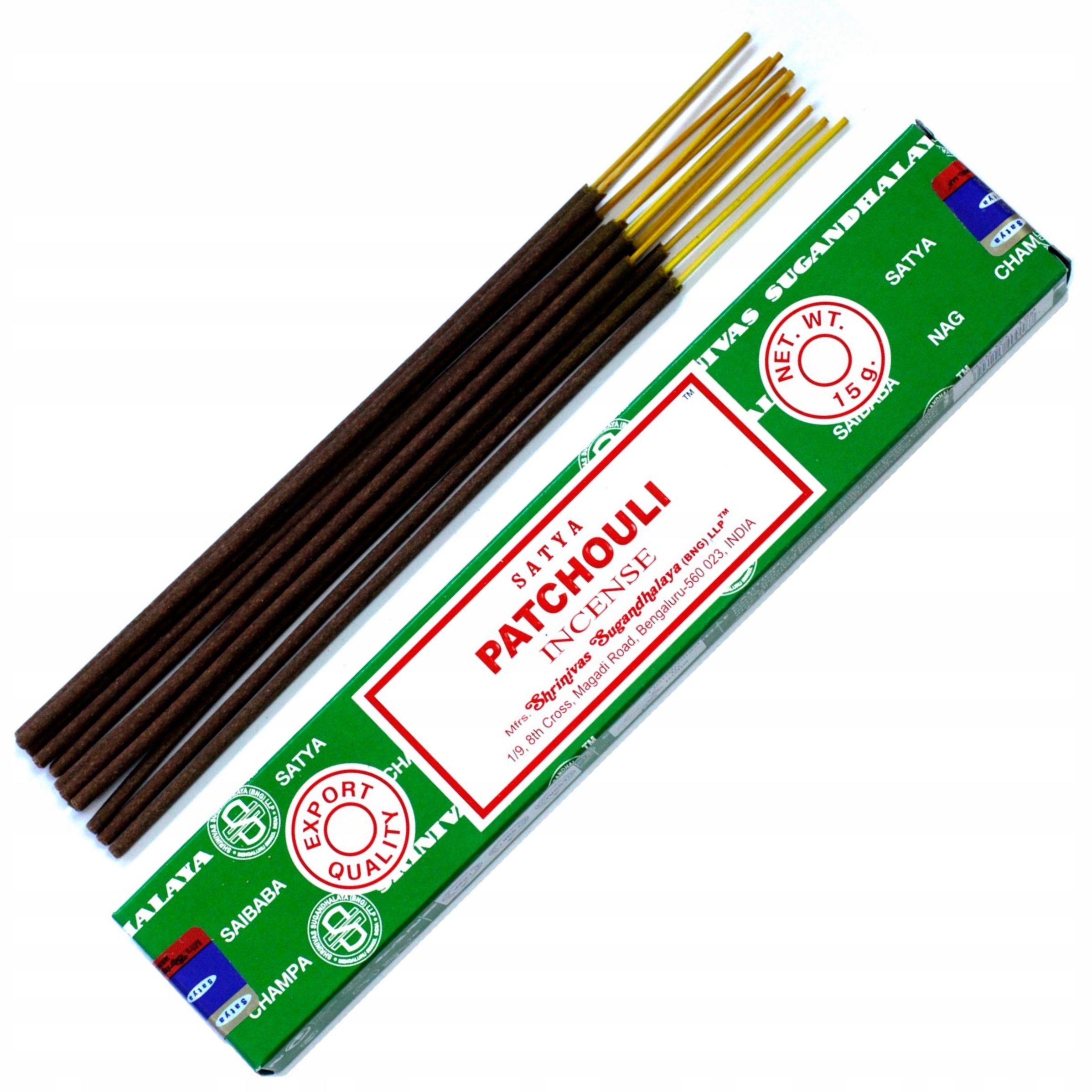 

Kadzidła kadzidełka Satya Paczula Paczuli 15g