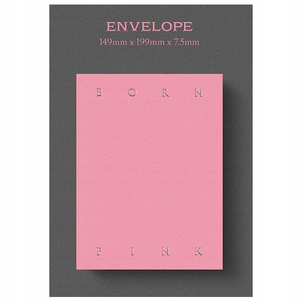 BLACKPINK - BORN PINK /PHOTOBOOK CD Pink ver. Liczba nośników w wydaniu 1