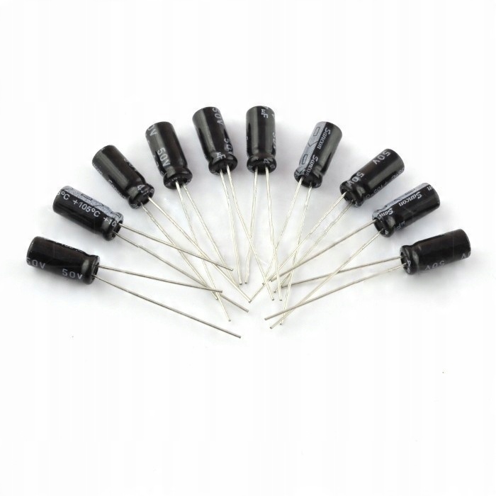 

Kondensator 22uF/50V 5x11mm 105C Tht 10szt.