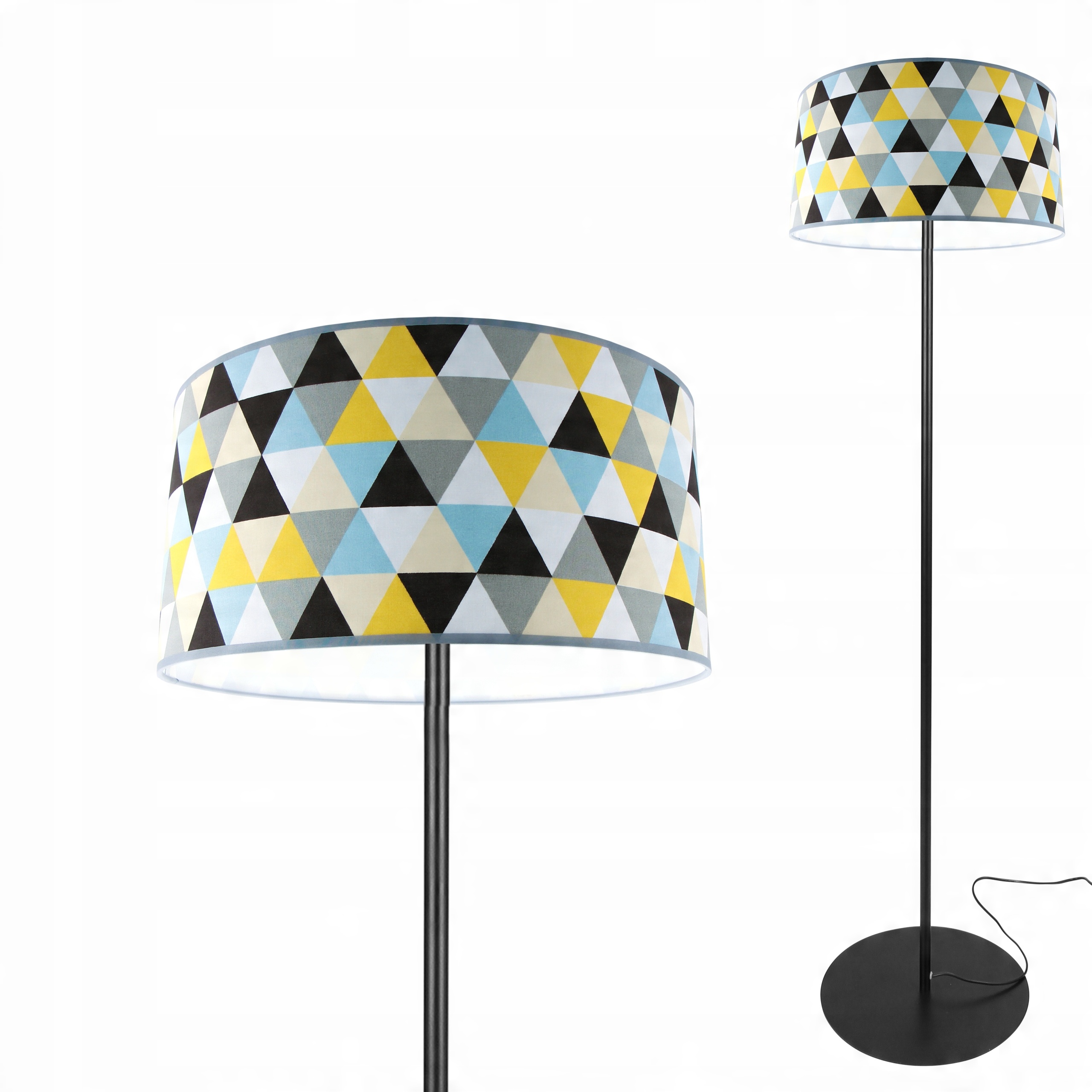 

Lampa stojąca podłogowa dziecięca wzory abażur Led